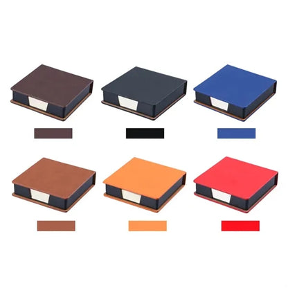 Sticky Notes with Leather Case