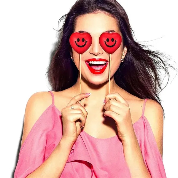 Heart-shaped Smile Stress Ball