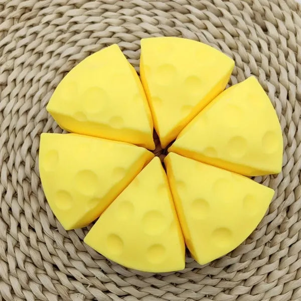 Cheese Stress Reliever Squeeze Toy