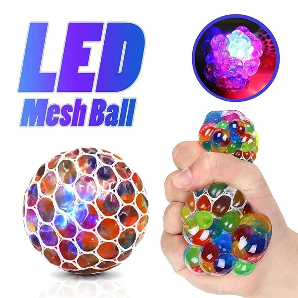 Glowing Grape Stress Relief Ball