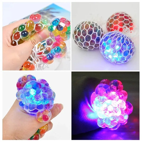 Glowing Grape Stress Relief Ball