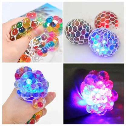 Glowing Grape Stress Relief Ball
