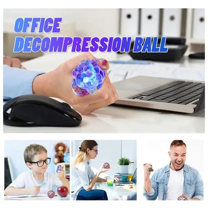 Glowing Grape Stress Relief Ball