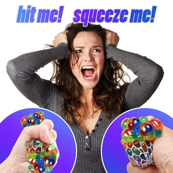 Glowing Grape Stress Relief Ball