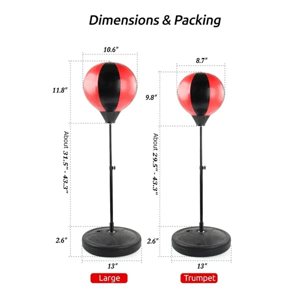 Punching Ball Set with Bobblehead Stand