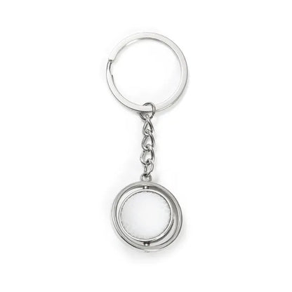 Rotating ball keychain