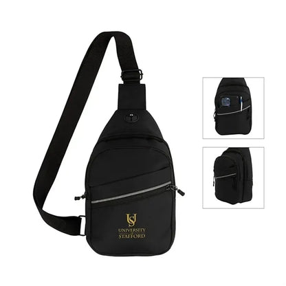 Cresthill Recycled (RPET) Crossbody Sling Bag