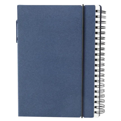 Spiral Notebooks with Elastic Closure