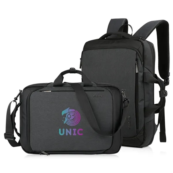 4 WAY LAPTOP BACKPACK & BRIEFCASE