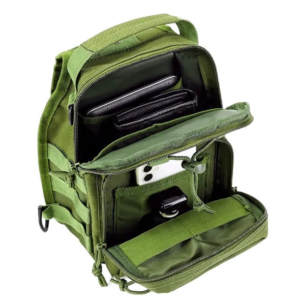 Outdoor Tactical Sling Bag Backpack ( 7" X 11" X 5" )
