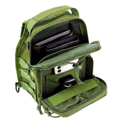 Outdoor Tactical Sling Bag Backpack ( 7" X 11" X 5" )