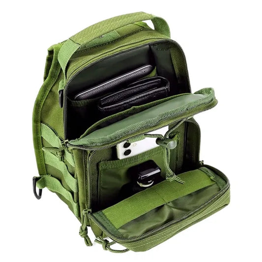 Outdoor Tactical Sling Bag Backpack ( 7" X 11" X 5" )