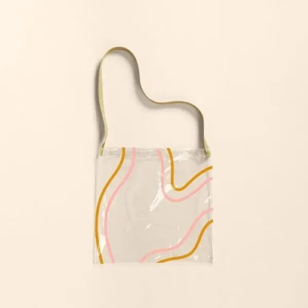 SUNSHINE TOTE - CLEAR VINYL
