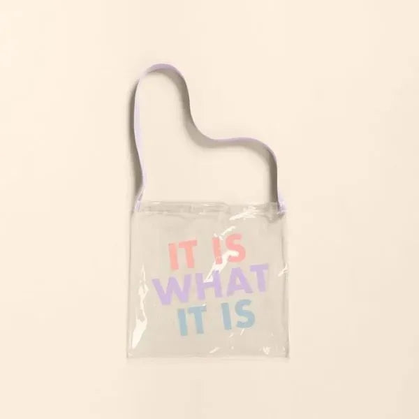 SUNSHINE TOTE - CLEAR VINYL