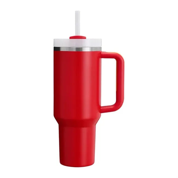 40 oz Insulated Stainless SteelTumbler W/Twist On 3-Way Lid
