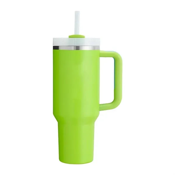 40 oz Insulated Stainless SteelTumbler W/Twist On 3-Way Lid