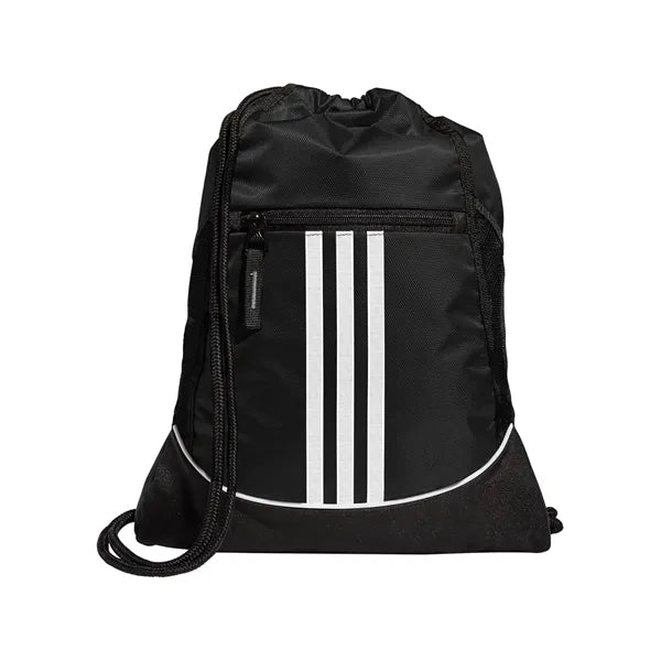 Waterproof Sports Drawstring Backpack w/Vertical Stripes