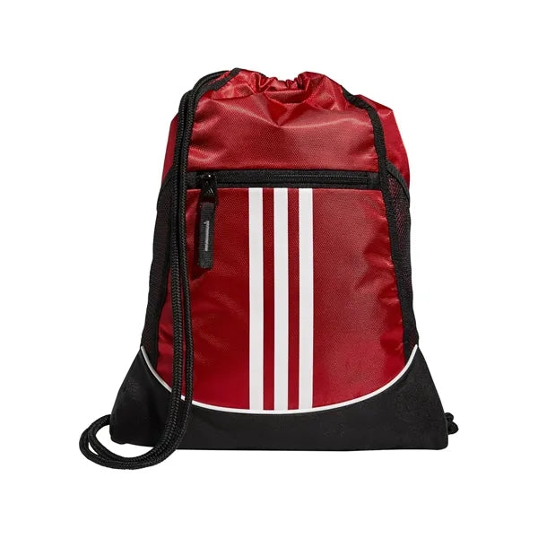 Waterproof Sports Drawstring Backpack w/Vertical Stripes
