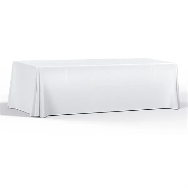 8' Economy Draped Standard Table Cover (Dye Sublimation)