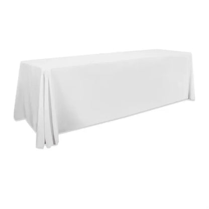 8' Economy Draped Standard Table Cover (Dye Sublimation)