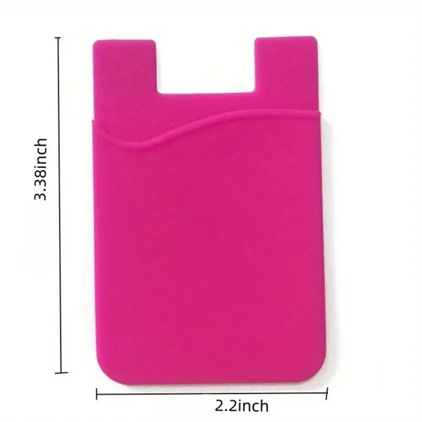 Silicone Mobile Phone Card Sticker