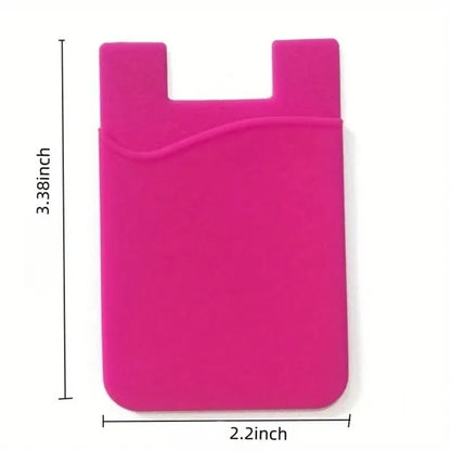 Silicone Mobile Phone Card Sticker