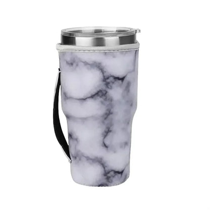 30Oz Marble Patterned Cup Cover