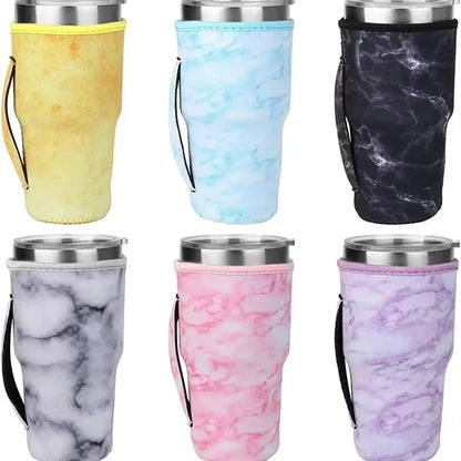 30Oz Marble Patterned Cup Cover