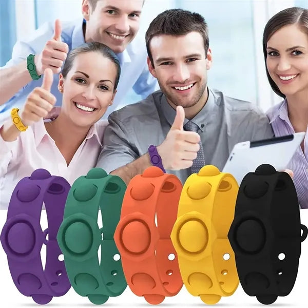Silicone Stress Reliever Wristband