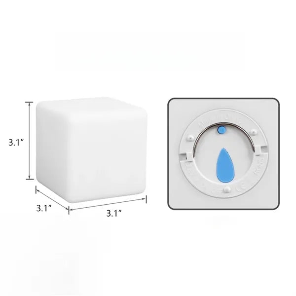Pvc Mini Cube Night Light