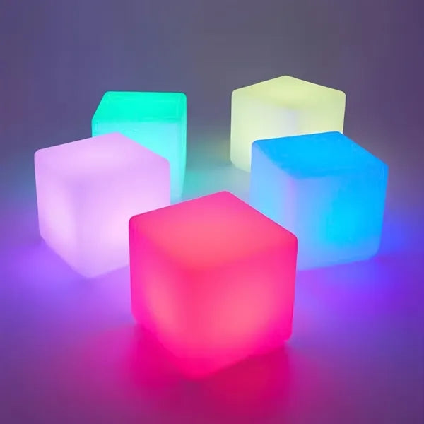 Pvc Mini Cube Night Light