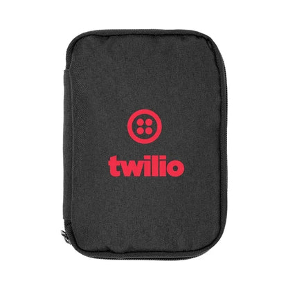 rPET Zippered Tool and Electronic Accessory Pouch