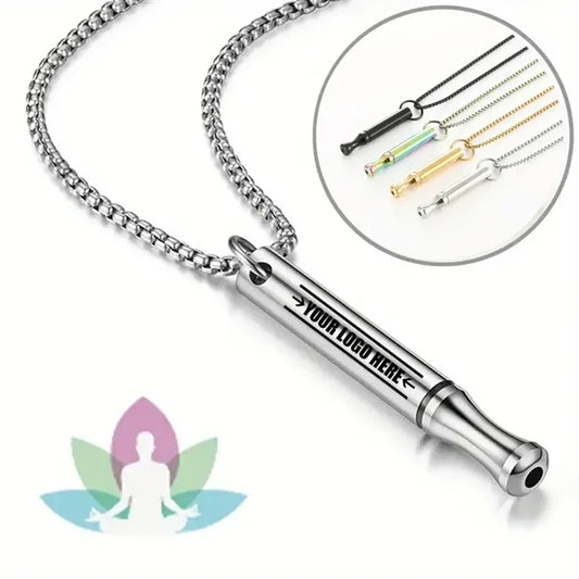 Meditation Whistle Pendant Necklace
