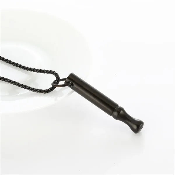 Meditation Whistle Pendant Necklace