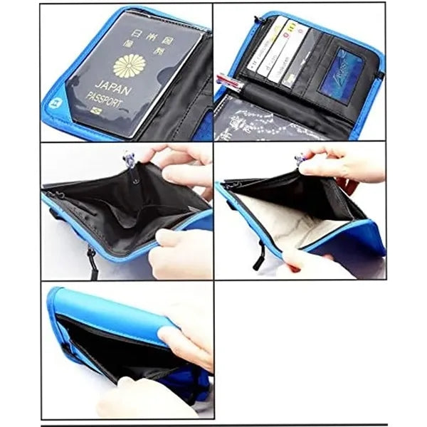 Rfid Anti-Theft Passport Pouch