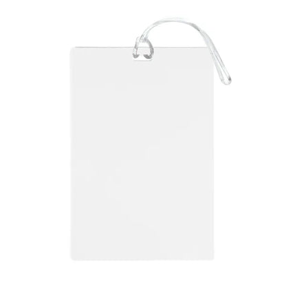Imprinted Jumbo Luggage Tag