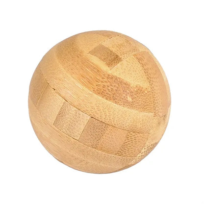 Bamboo Brainteaser Puzzle Set