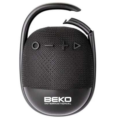 Waterproof Bluetooth Speaker w/ Carabiner Clip