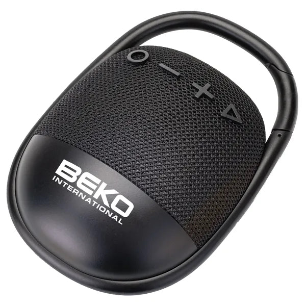 Waterproof Bluetooth Speaker w/ Carabiner Clip