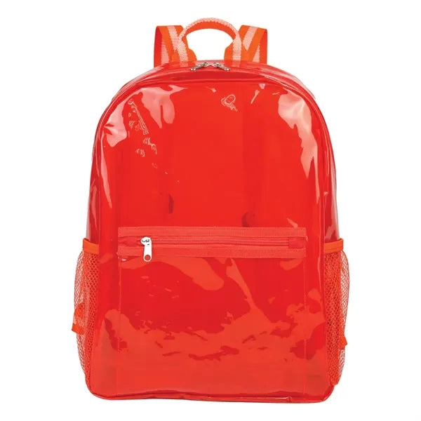 Soft TPU Clear Festival Backpack