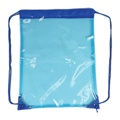 Soft TPU Clear Festival Drawstring Pack