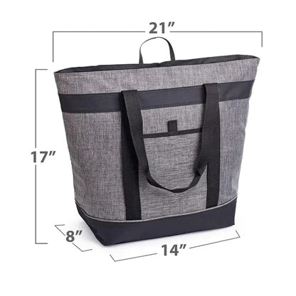 Travel Insulated Grocery Bag with HD Thermal Insulation