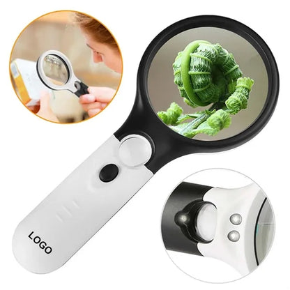 Magnifying Glass with Lights