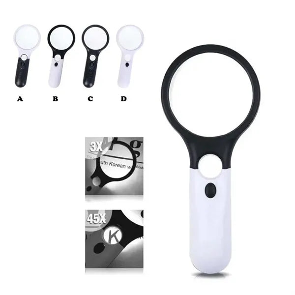 Magnifying Glass with Lights