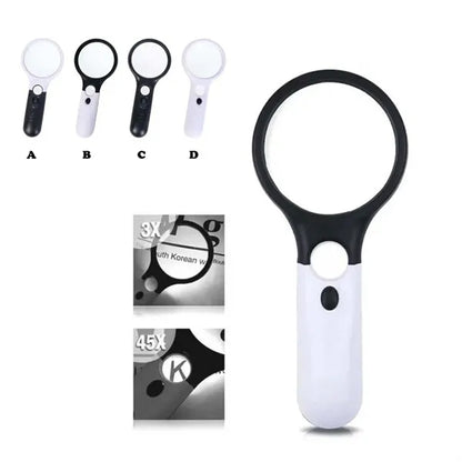 Magnifying Glass with Lights