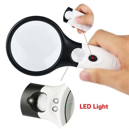 Magnifying Glass with Lights