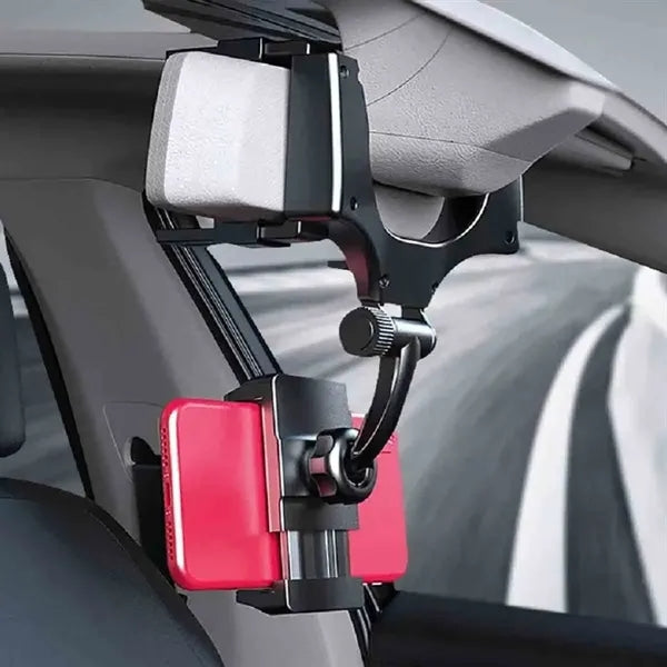 Rearview Mirror Phone Holder for Car