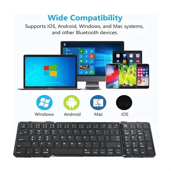 Trifold Bluetooth Keyboard