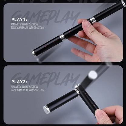 Stress Relief Toy With Magnetic Carbon Fiber Sections