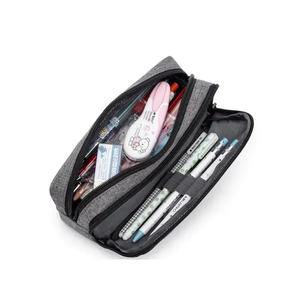 Wide-Opening Pencil Pen Case